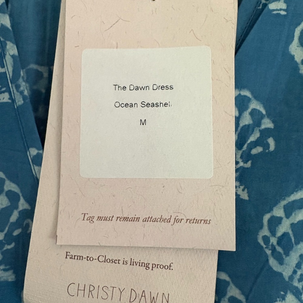 Christy Dawn Shell Print Dress - Picture 4 of 4